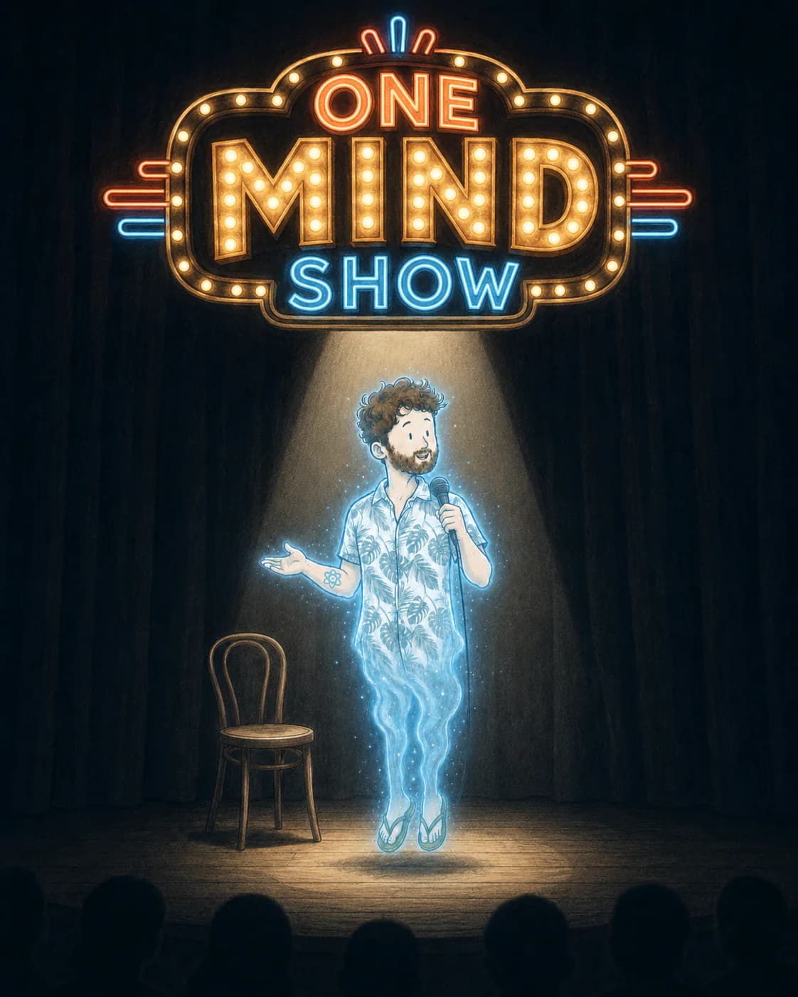 Un seul esprit qui joue tous les rôles du spectacle