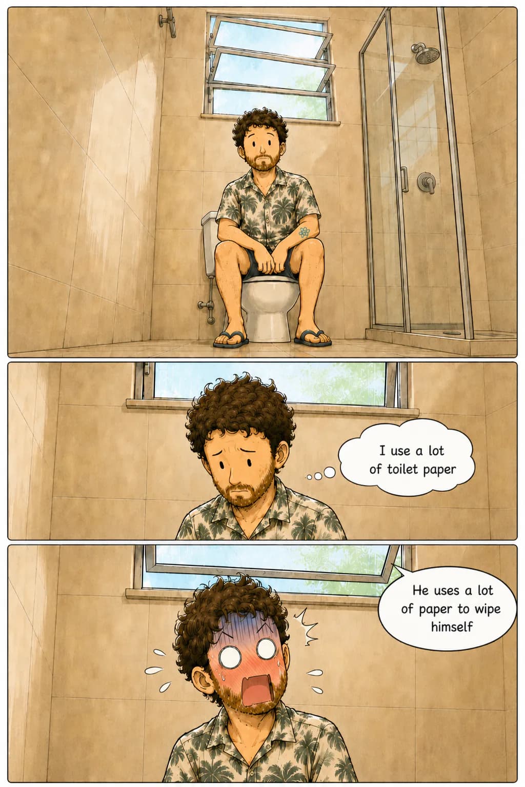 An intimacy invaded, even in the toilets
